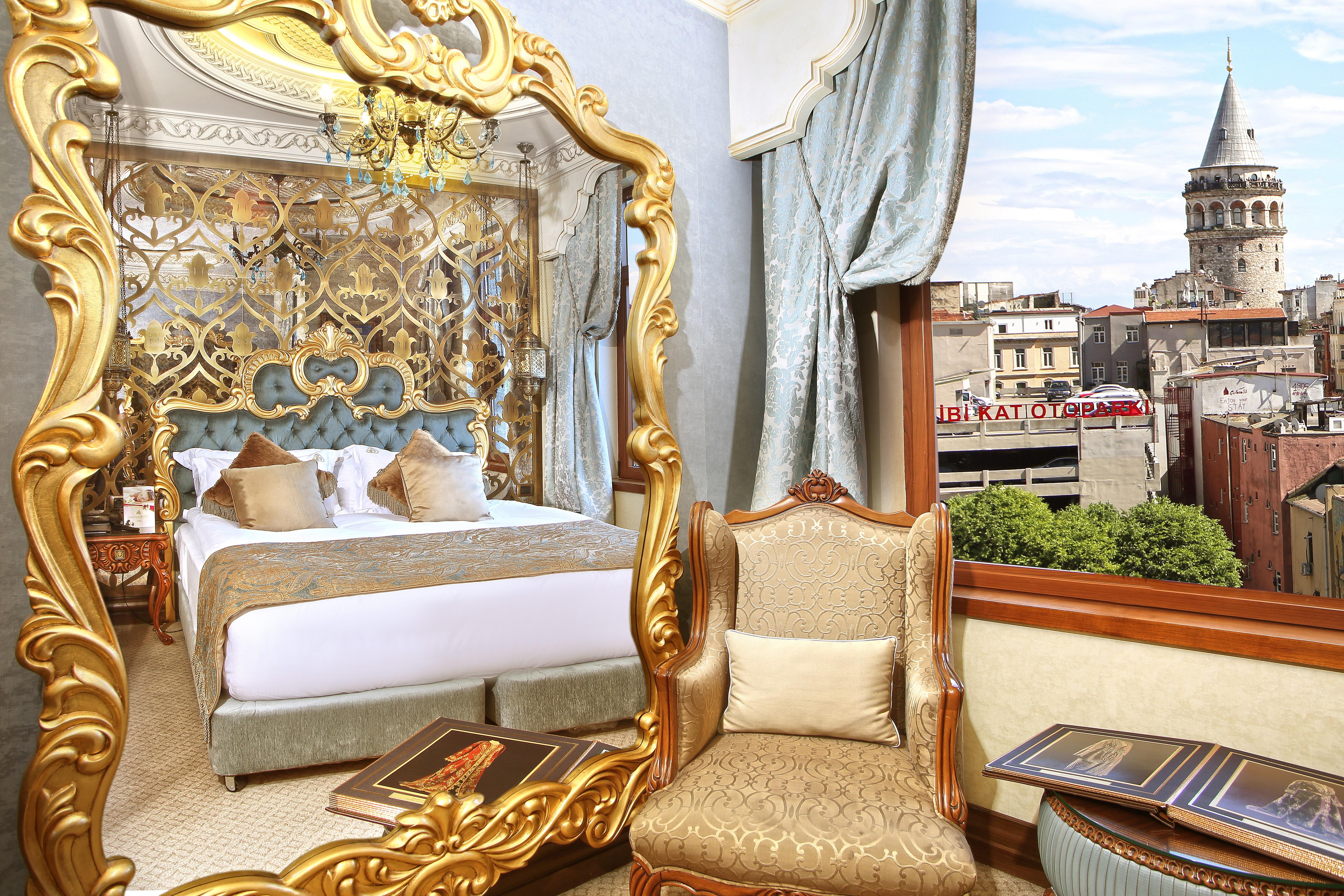 Daru Sultan Hotels Galata Istanbul Exterior photo A room at the hotel