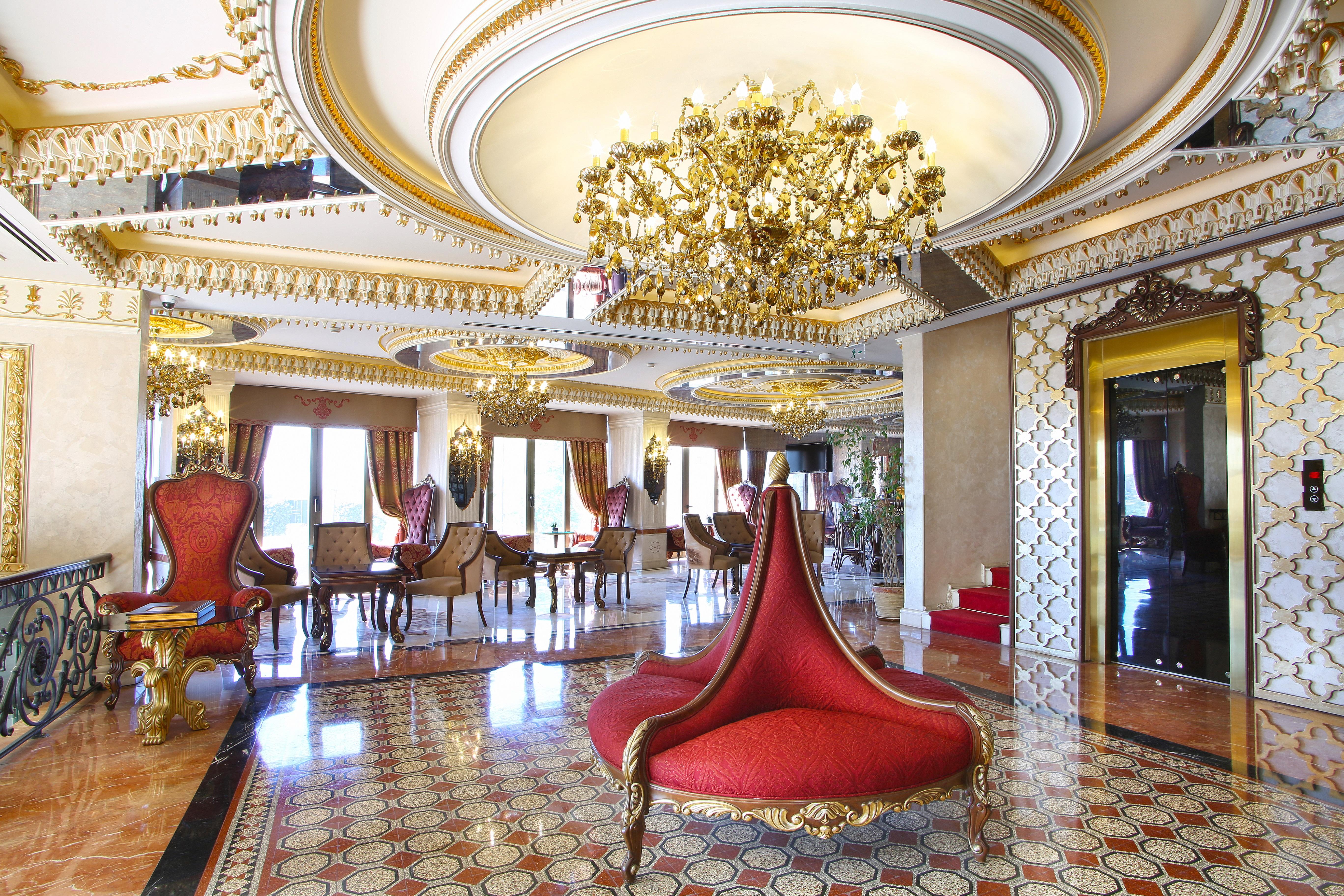 Daru Sultan Hotels Galata Istanbul Exterior photo Lobby
