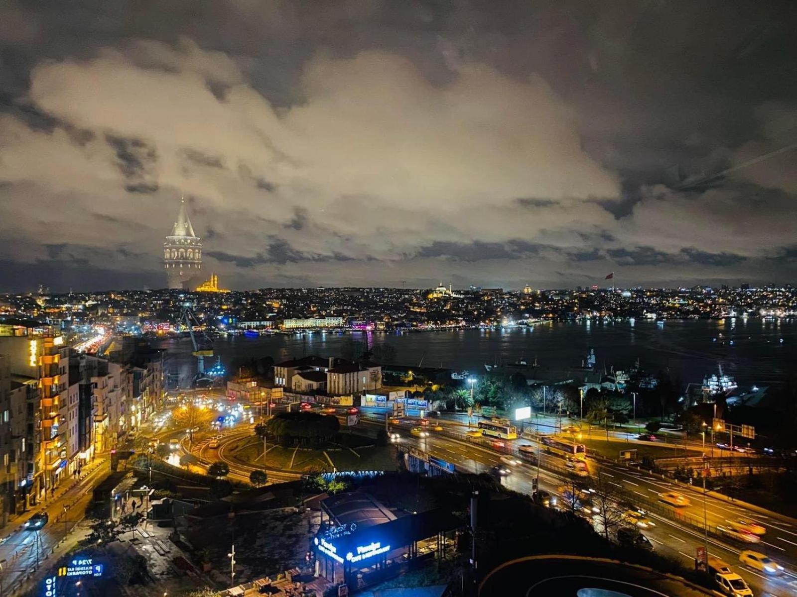 Daru Sultan Hotels Galata Istanbul Exterior photo View of the city from the 10th floor of the hotel