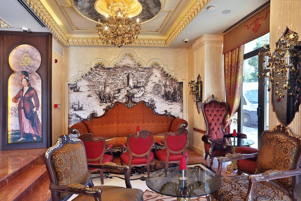 Daru Sultan Hotels Galata Istanbul Exterior photo Lobby