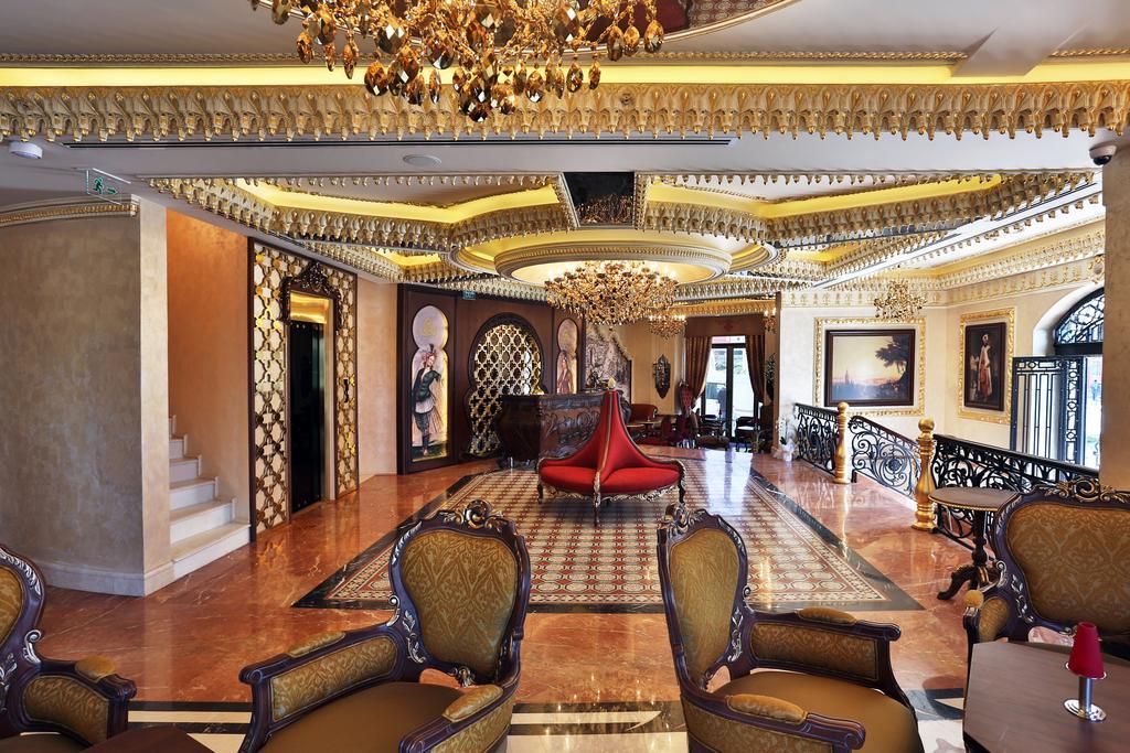 Daru Sultan Hotels Galata Istanbul Exterior photo The lobby of the hotel